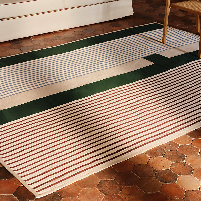 Cordelie H Vibration carpet | Hermès USA